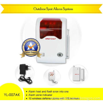 Outdoor Mini Flash Siren Spot Alarm System (YL-007AK)